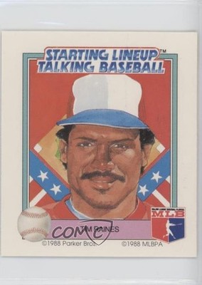 1988 Starting Lineup Talking Baseball Montreal Expos Tim Raines #22 HOF 0g4