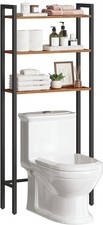 Over The Toilet Storage 3-Tier Bathroom Organizer Shelf Over Toilet Freestanding