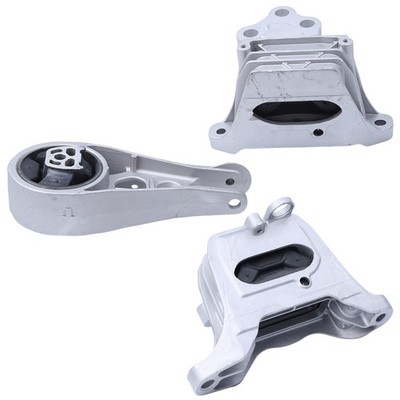 FOR 2018-2023 CHEVROLET EQUINOX GMC TERRAIN 1.5L FWD NEW MOTOR & TRANS MOUNT SET