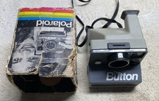 Vintage Polaroid The Button Instant Camera