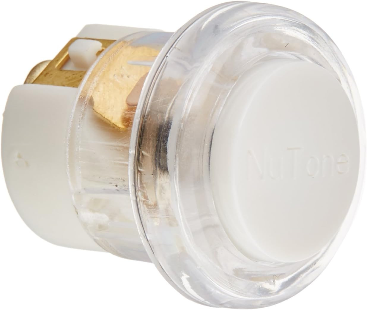 Broan-NuTone PB18LWHCL Doorbell Kit, Lighted Circle Pushbutt