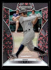 2019 Panini Prizm Draft Picks Snakeskin Trejyn Fletcher Deeming High School #47