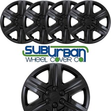  Fits 16 Hole Wheel 2014-2023 Dodge Charger 18 Gloss Black Hubcaps 431-18blk