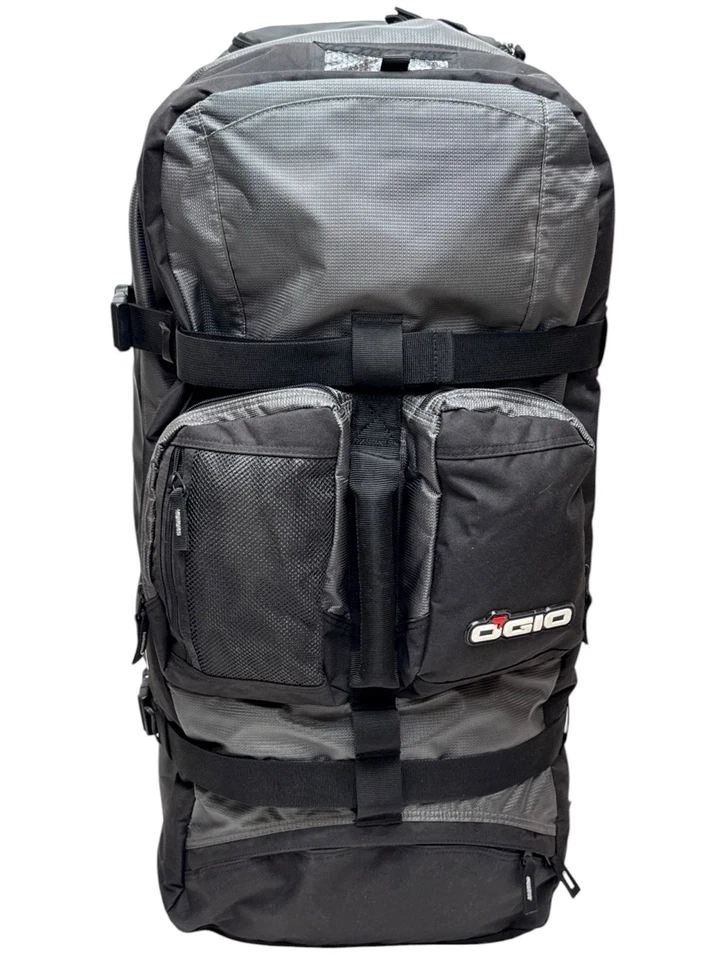 Сумка на колесиках OGIO JPEG спортивная мотоциклетная дорожный чемодан спин-цикл черная - Изображение 2 из 4