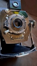 Antique 1910 No.1-A Folding Pocket Kodak Camera Pocket Automatic Shutter With Or