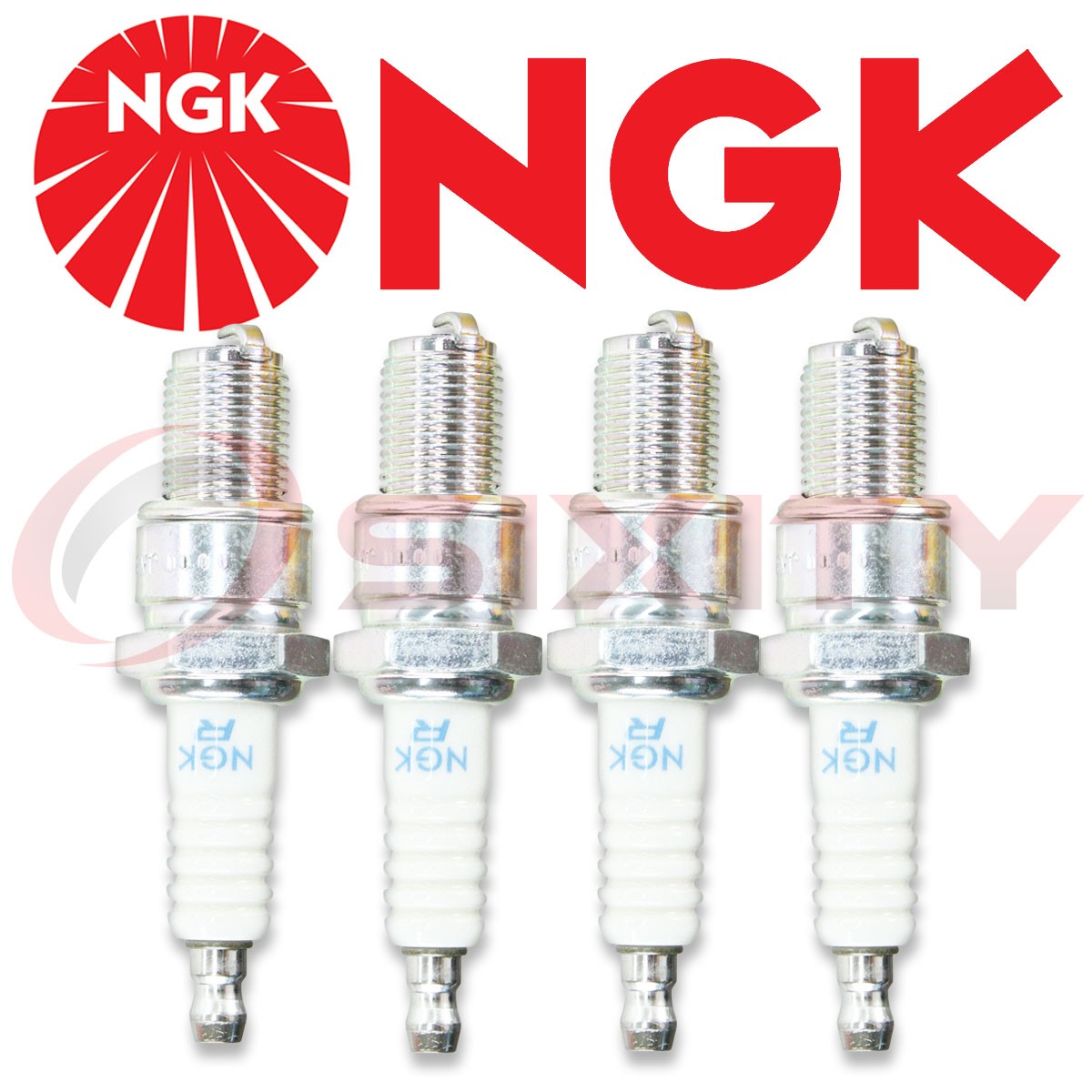 4 X NGK Standard Resistor OEM Performance Power Spark Plugs BR7ES # 5122
