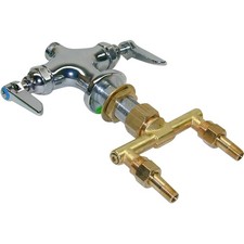 T S Brass B0200LN 4 in Single Hole Deck Mount Double Pantry Faucet