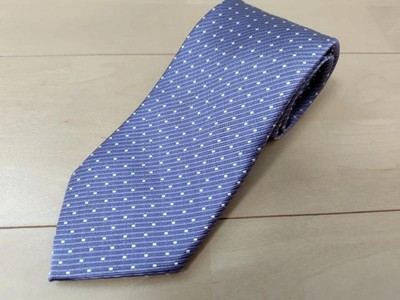 TOM FORD Silk Tie purple Dot Made in Italy