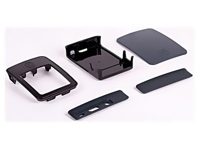 RPI OFFICIAL CASE V2 FOR PI3(BLACK/GREY) Zubehör: Gehäuse Farbe: schwarz,grau Ma