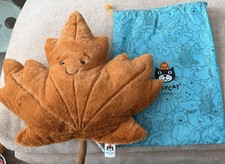 Jellycat Large Woodland Maple Leaf Retired RARE With Tags And Bag