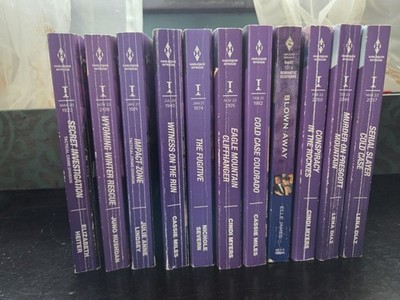 Lot of 12 Harlequin Intrigue PB Books -Romantic Suspense / James/Fossen NY-2