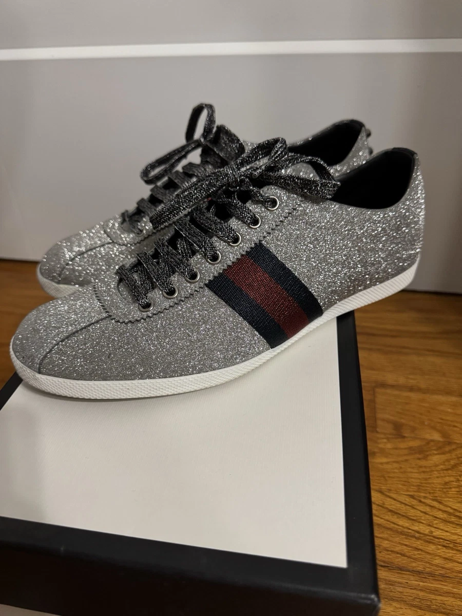 Gucci Leather Upper Silver Casual Shoes for Men for sale | eBay display picture 2