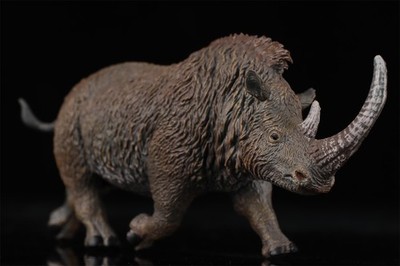 HAOLONGGOOD 1/35 Woolly Rhinoceros Figure Coelodonta Antiquitatis Model GiftToys