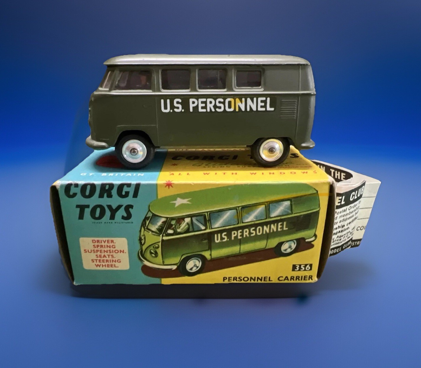 Corgi 356, VW Personnel Carrier - Free Price Guide & Review