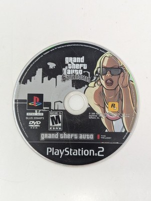 Grand Theft Auto: San Andreas (Sony PlayStation 2, 2004) - Disc Only