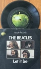 THE BEATLES - LET IT BE UK ORIGINAL APPLE SINGLE IN PICTURE SLEEVE VG/VG+