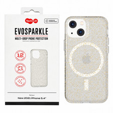 Official Tech21 (iPhone 13 Mini, 5.4") Evo Sparkle Case MagSafe Shockproof Cover