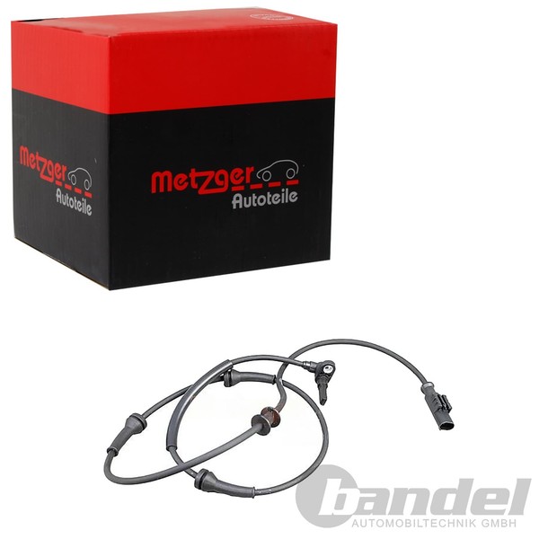 Metzger ABS-SENSOR Raddrehzahl Vorderachse Passend FÜR Fiat Panda | 09001288-image