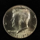 Kennedy Clad Half Dollar. 1976  P. Brilliant Uncirculated. Lot # JRRC-5