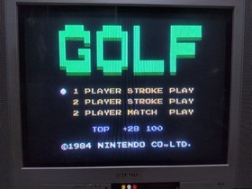 Golf Famicom Nintendo FC Cartridge Only Used Tested Japanese ver