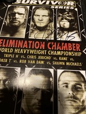 Kane Signed DVD Sleeve