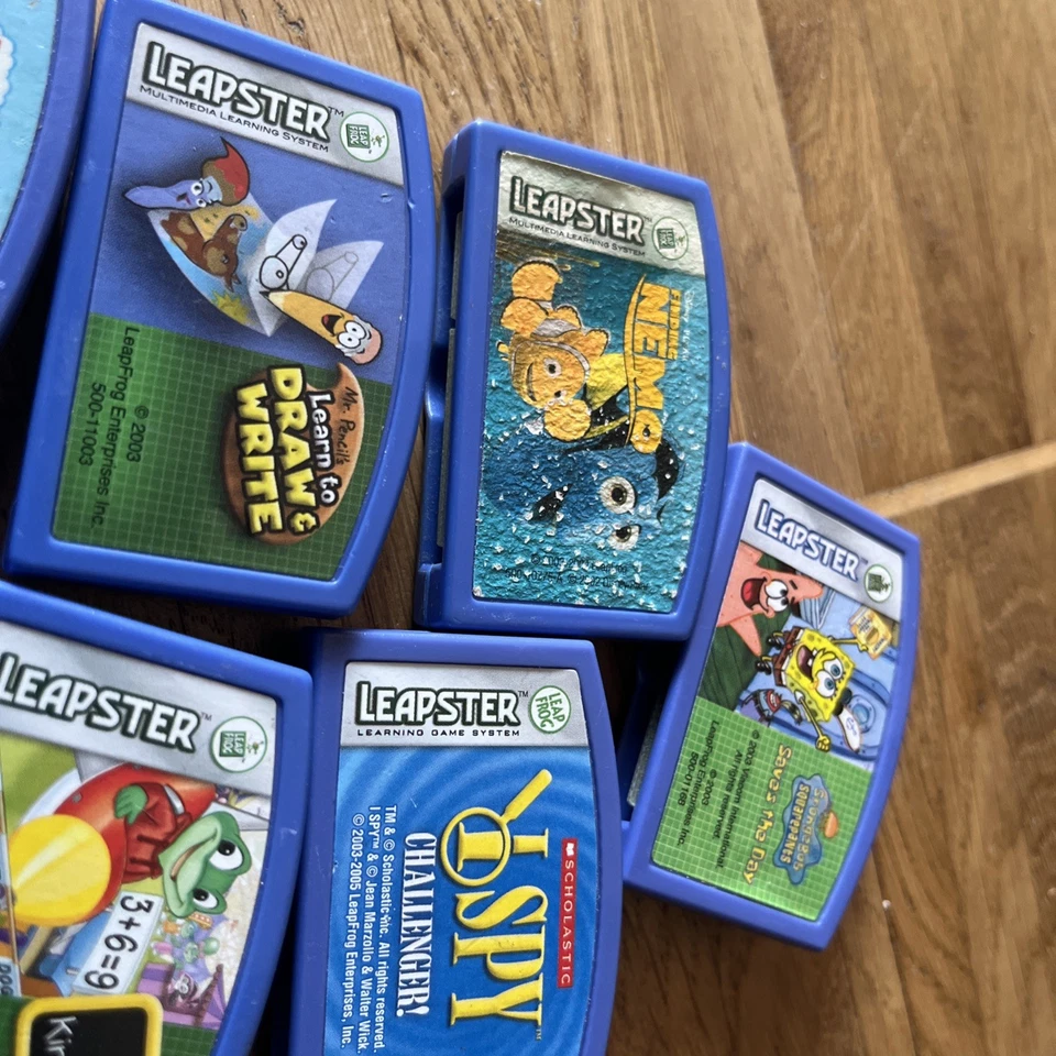 leapster Spiele Sammlung (14 Spiele) der Marke LeapFrog für den Leapster - Bild 3 von 4