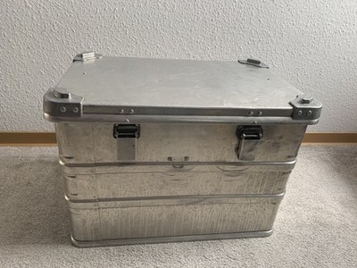 ZARGES Alubox Alukiste Alukoffer Aluminium Alu Camping Kiste Box Koffer 58x38x41