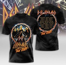 Def Leppard Tour 2025 Limited Edition Unisex T Shirt All Size S-5XL1