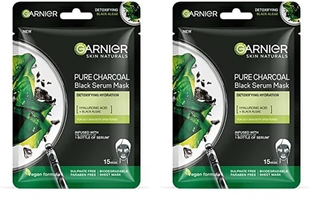 Mask Pure Charcoal,  Pack Of 2