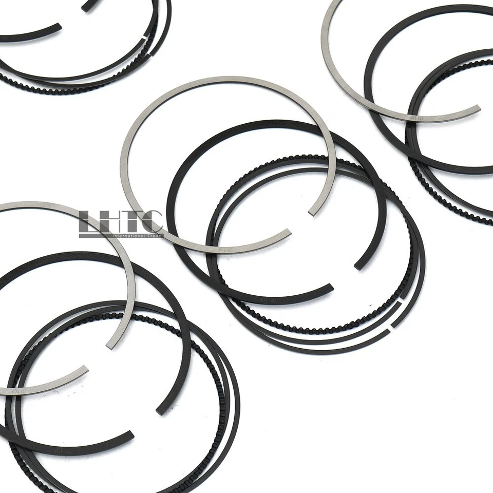 6pcs Piston Ring Set STD For BMW 328Ci 728i Defender E36 E46 M50 M52 2.5 2.8 L6 - Image 3 of 4
