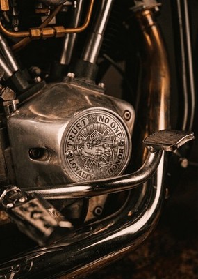 Point Cover Harley Davidson Zündungsdeckel Shovelhead Sportster Ironhead Evo