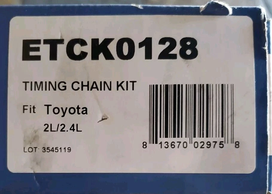 Kit de cadena de distribución ETCK0128 para Toyota Camry 2002-2009 Toyota Highlander 2001-2007 Foto 3 de 3