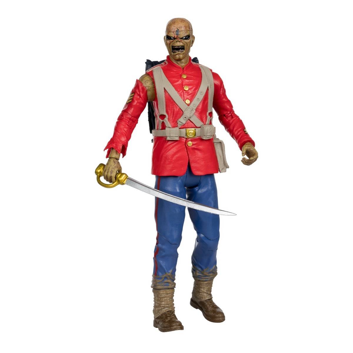 Music Maniacs Metal Wave 2 Iron Maiden Trooper Eddie 6In Figure