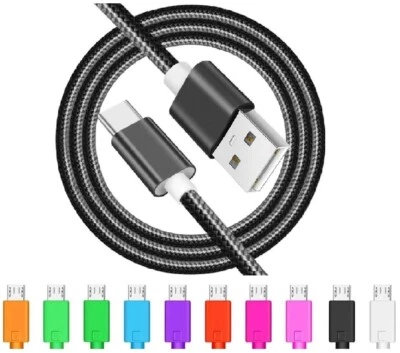 Câble USB Honor Pad X8a USB-C Tressé Charge Rapide Données Type C - Photo 1/2