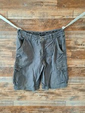 Redemption Men's Dark Grey Cotton Shorts 32" Waist