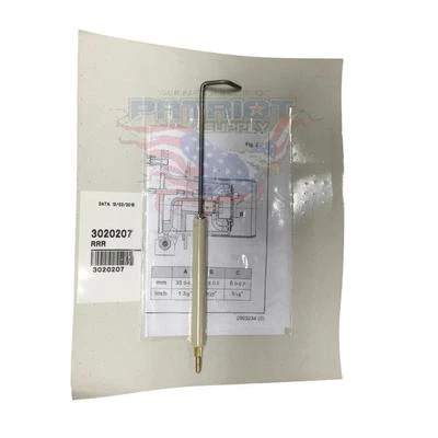 RIELLO 3020207 IONIZATION ASSEMBLY / FLAME ROD FOR GAS400 WITH SHORT TUBE