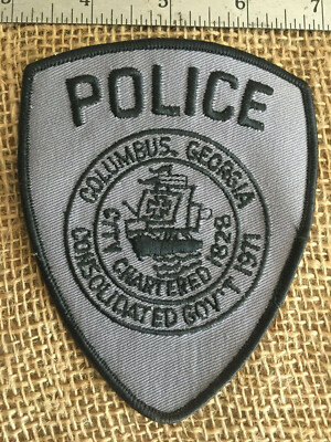 Columbus Georgia Police Shoulder Patch | eBay