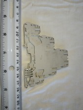 ABB COMPONENTS ZS4-T3 TRIPLE TERMINAL BLOCK GRAY...  EACH