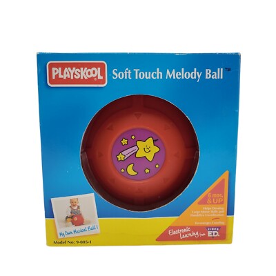 Vintage Playskool Soft Touch Melody Ball NOS New in Box 1995