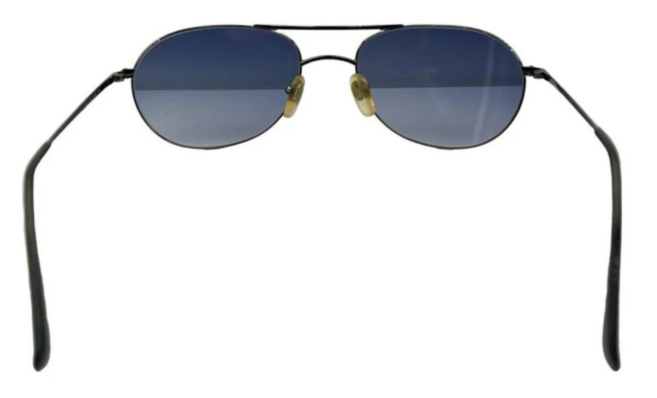 Gafas de sol vintage Giorgio Armani 681 1144 Gunmetal Pilot Italia con lentes nuevas Foto 4 de 4