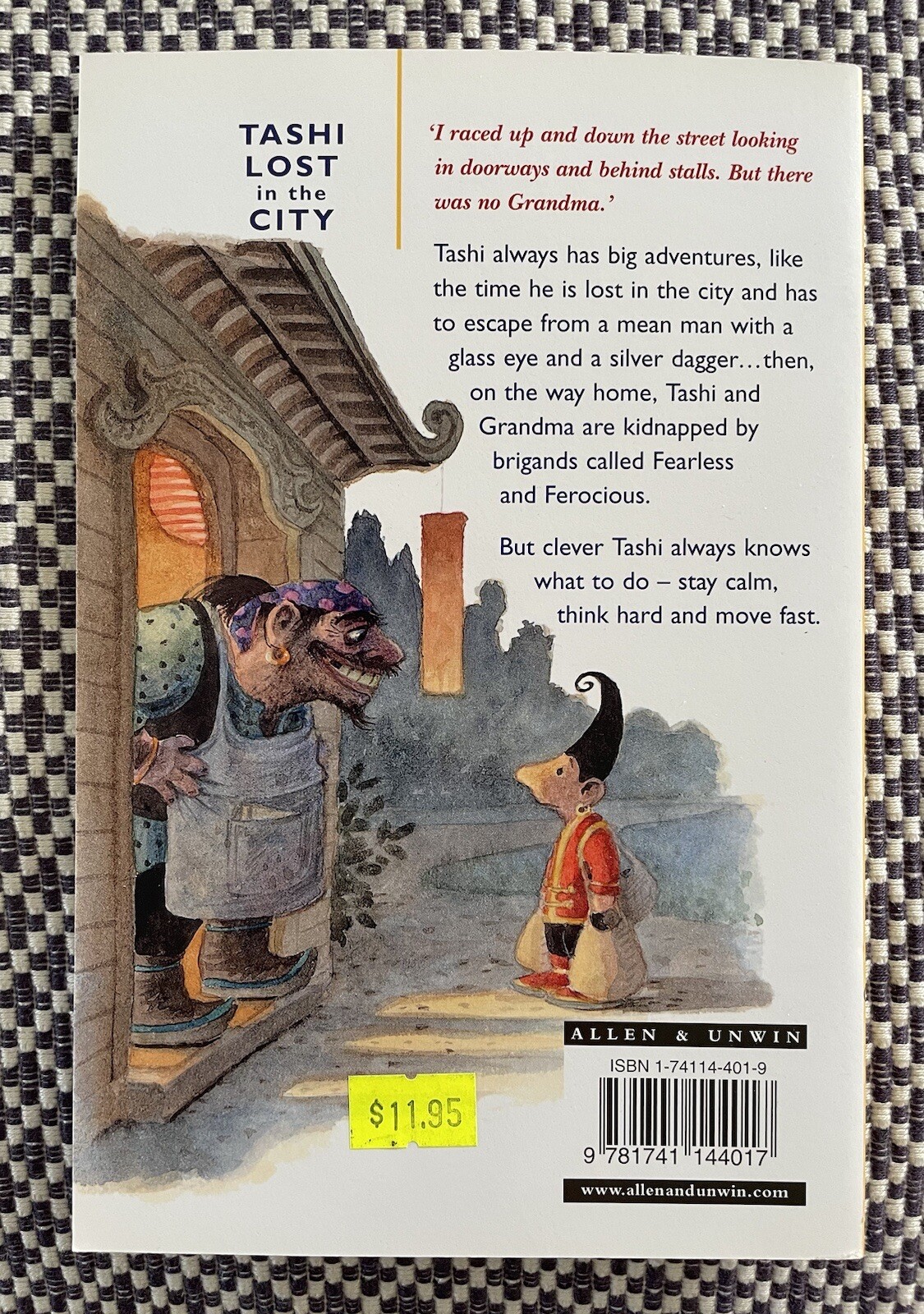 Tashi Lost in the City by Anna Fienberg and Barbara Fienberg (2005 ...