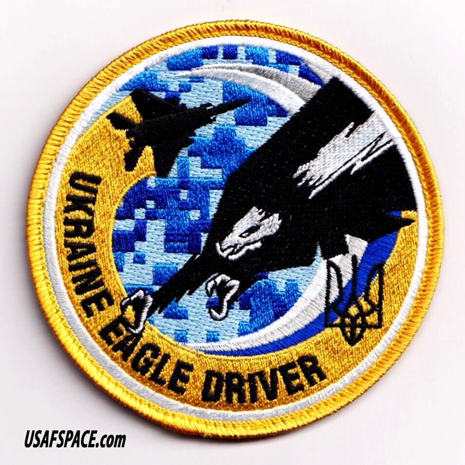 USAF 194TH FIGHTER SQ-F-15C-UKRAINE EAGLE DRIVER-FRESNO ANGB