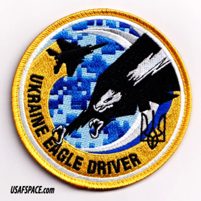 USAF 194TH FIGHTER SQ-F-15C-UKRAINE EAGLE DRIVER-FRESNO ANGB