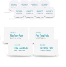DR-HO'S Pain Therapy System Accs - (4 Pairs of Large & Small Flex Tone Gel Pads)