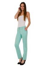 Ex M&S Ladies Per Una Rise Straight Leg Stretch Cotton Chinos Marks & Spencer UK