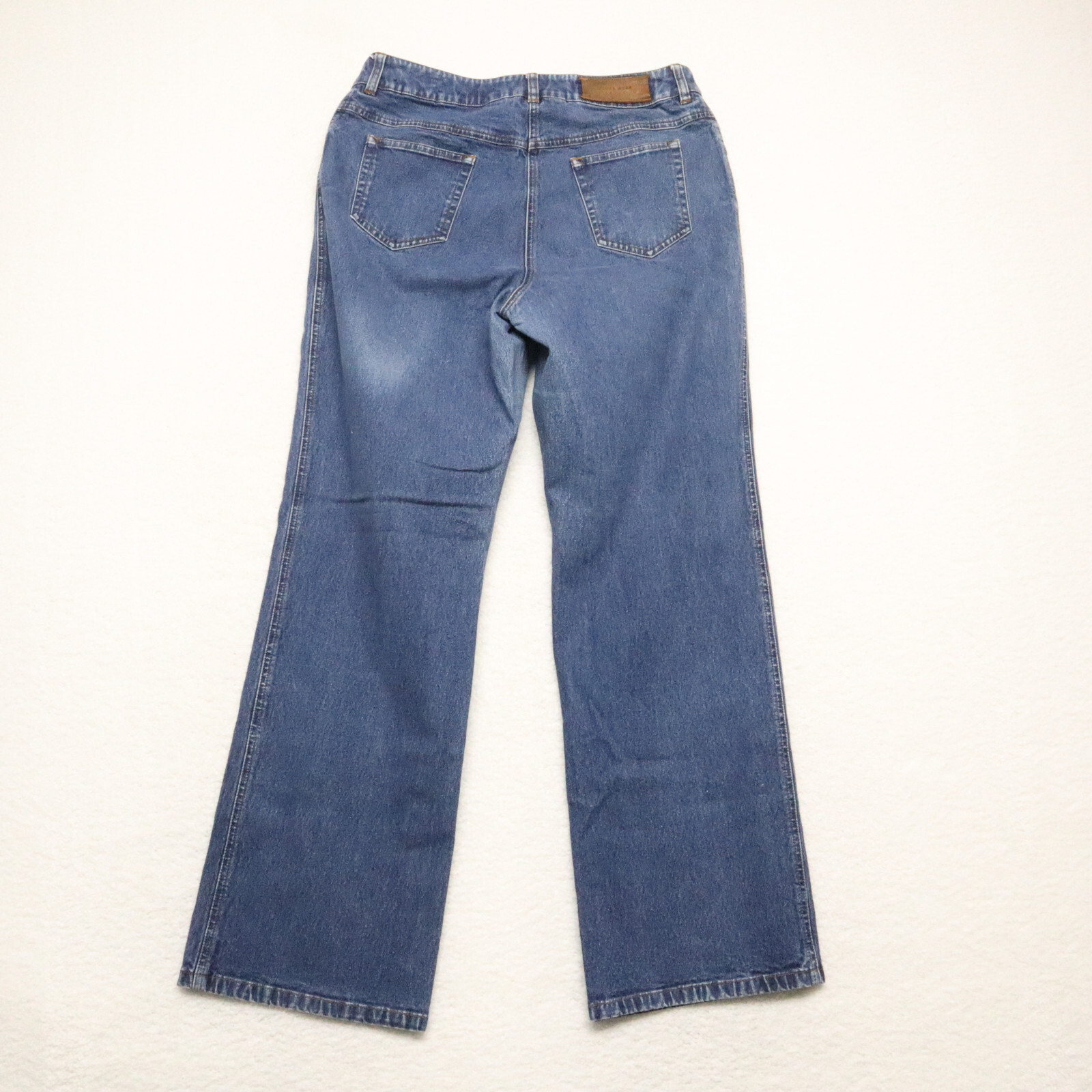 Jones Wear Sport Women's Size 12 Blue Bootcut Medium Wash Stretch Denim
