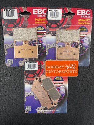 EBC Brakes FA244HH Sintered Copper Alloy Disc Brake Pad