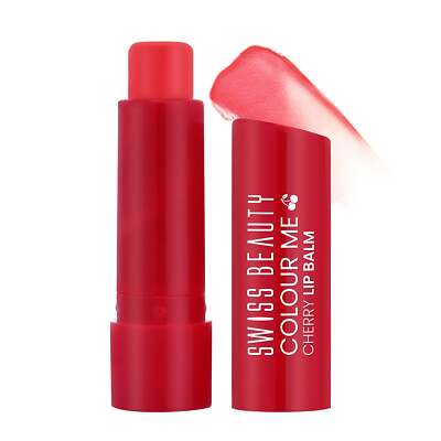 Swiss beauty Colour Me Lip balm-Moisturizes-Contains SPF 15-Long lasting-4.5 g