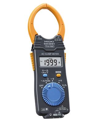 HIOKI CM3291 AC Clamp Meter AC2000A Large-Diameter RMS New