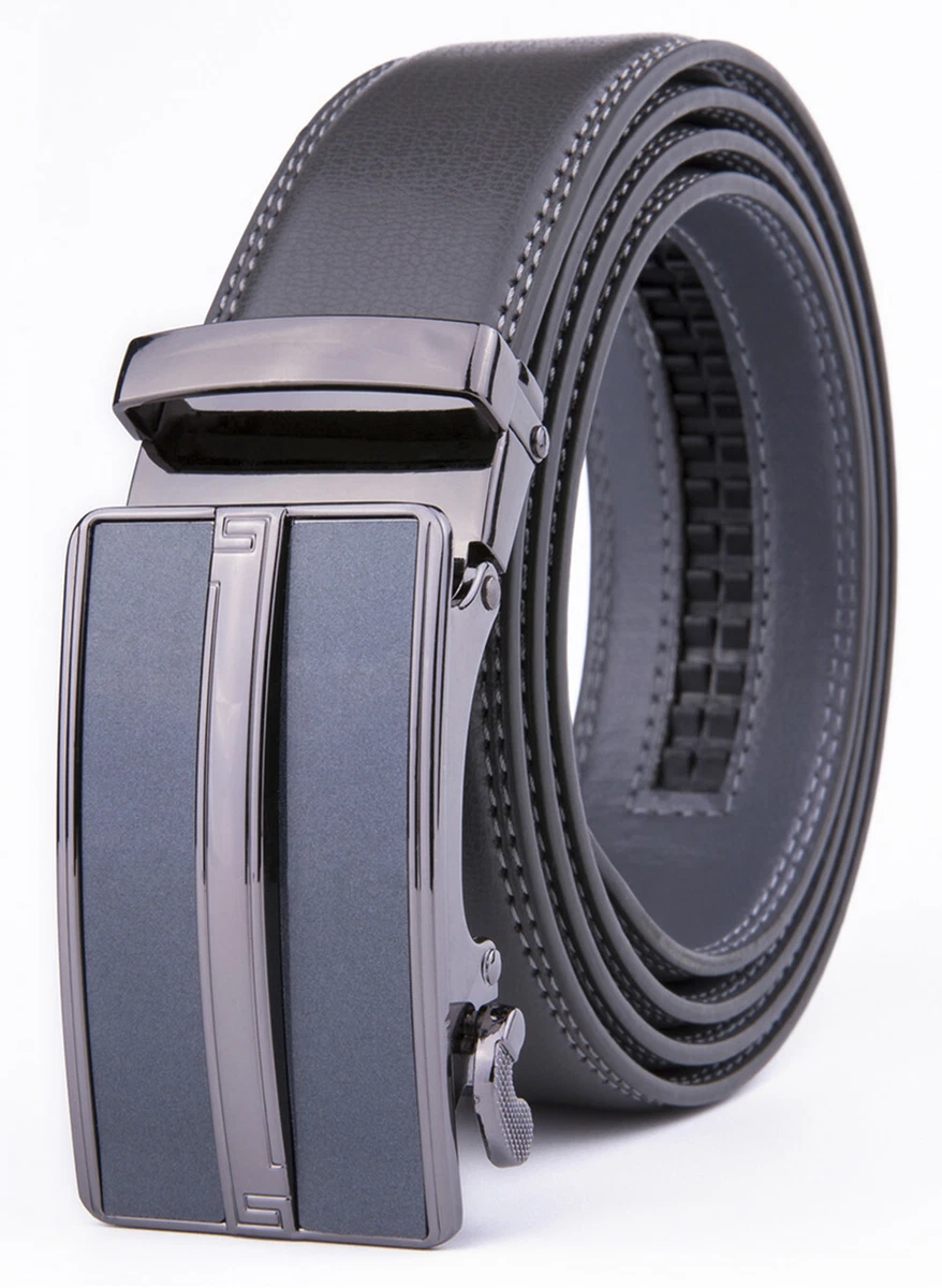 Gray Leather Belts for Men for sale | eBay